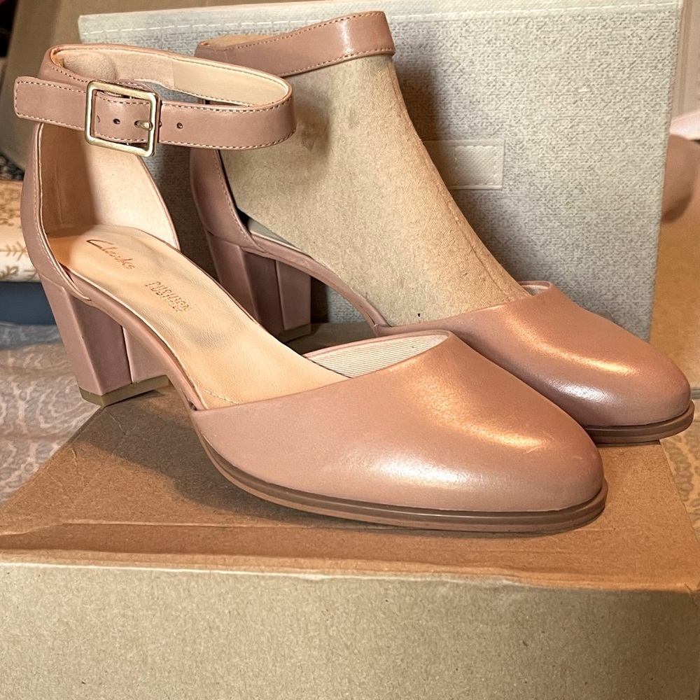Clarks New Ankle strap heels